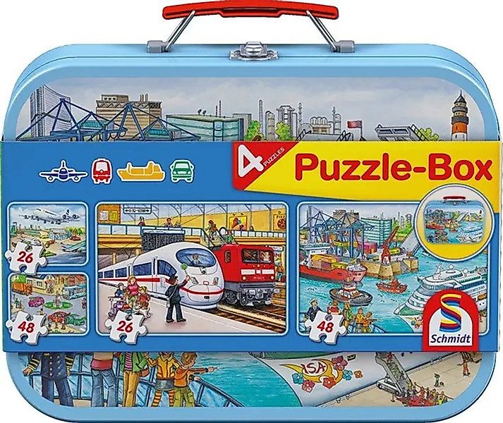 Schmidt Spiele Puzzle Verkehrsmittel (Kinderpuzzle), 49 günstig online kaufen