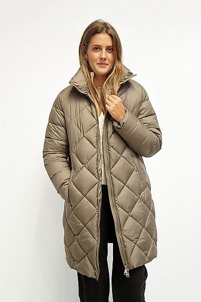 FUNK since 1776 Steppmantel mit Stehkragen und kuscheligem Fellimitat günstig online kaufen