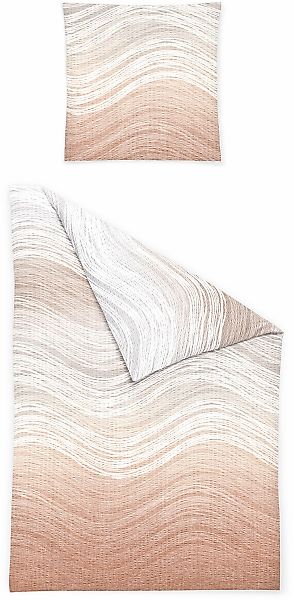 BIERBAUM Bettwäsche "4061" 2 Stk. tlg. Mako-Satin, 100 % Baumwolle, pflegel günstig online kaufen