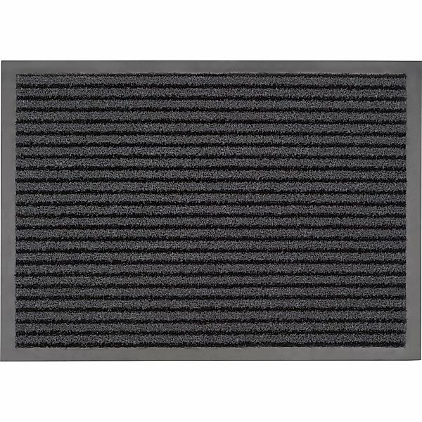 Sauberlaufmatte Stirling Anthrazit 60 cm x 80 cm günstig online kaufen