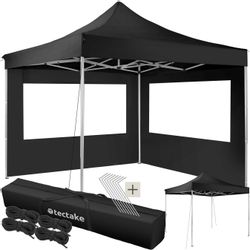 tectake Pavillon Olivia, mit 2 Seitenteilen, günstig online kaufen