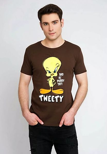 LOGOSHIRT T-Shirt Looney Tunes - Tweety mit Tweety-Frontprint günstig online kaufen
