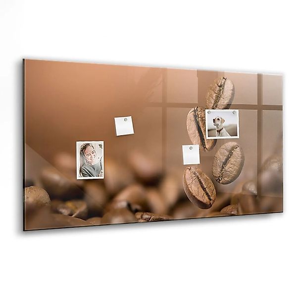 Tulup Glas Magnettafel Kaffeebohnen 120x60 cm Magnettafel Zum Beschriften W günstig online kaufen