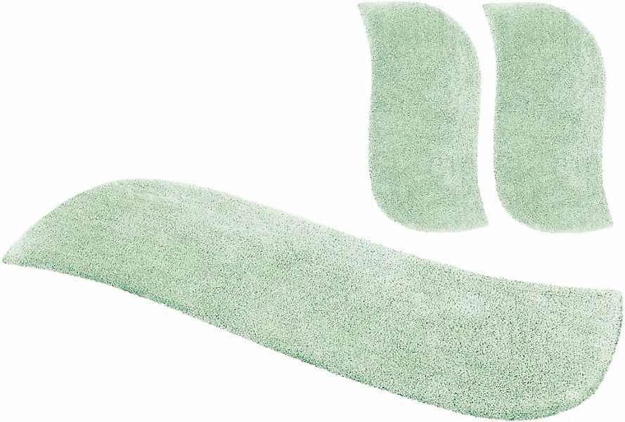 OTTO home Hochflor-Bettumrandung "Desner" Höhe 35 mm 3 Stk. tlg. Mikrofaser günstig online kaufen