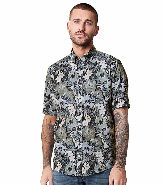 CASAMODA Kurzarmhemd "CASAMODA Freizeithemd Kurzarm Print" günstig online kaufen