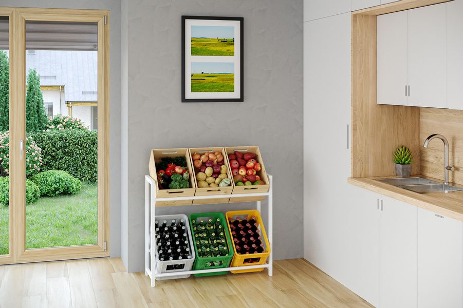 STEELSØN Flaschenregal Macondo aus Metall, Getränkekistenregal günstig online kaufen