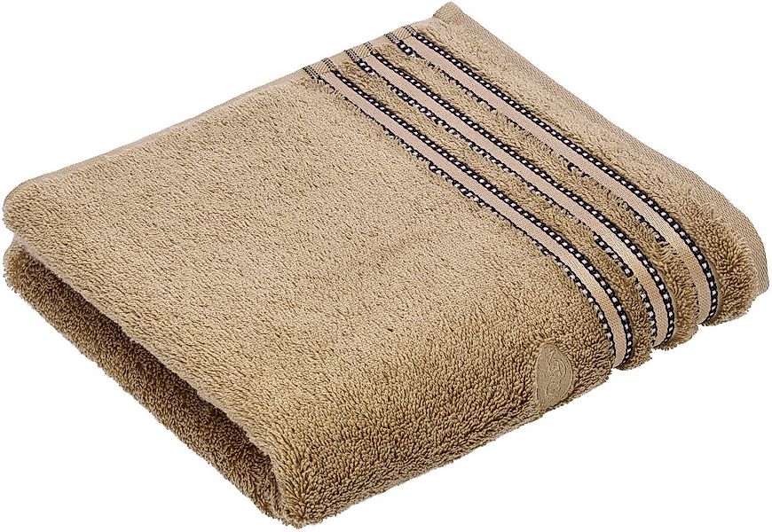 Vossen Saunatuch Cult de Luxe, Walkfrottee (1-St), mit Glanzbordüre günstig online kaufen