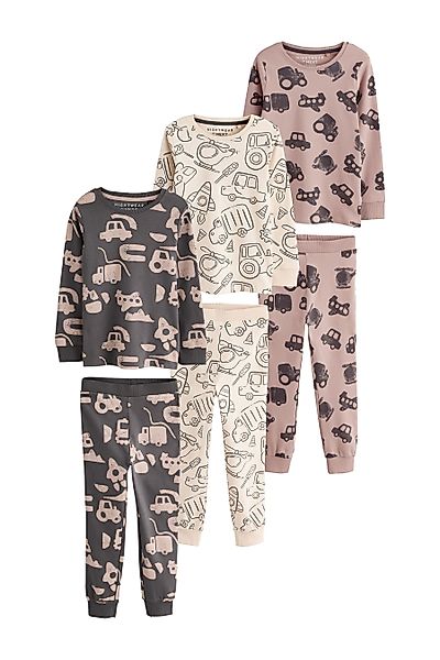 Next Pyjama 3er-Pack Mini Snuggle Schlafanzüge günstig online kaufen