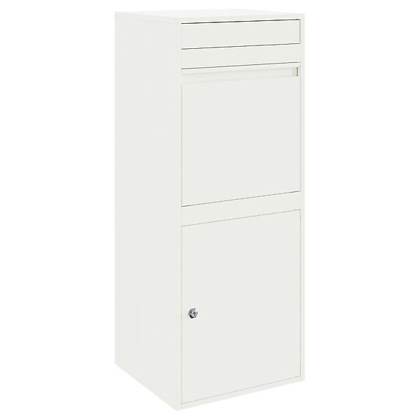 vidaXL Briefkasten Paketdrop-Box Weiß 41 x günstig online kaufen