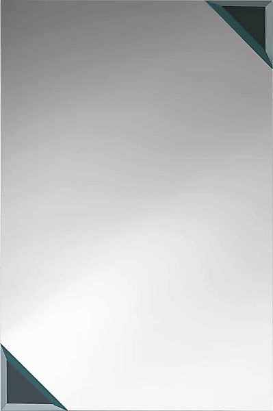 Kristall-Form Spiegel Charly 60 cm x 40 cm Rechteckig C-Kante günstig online kaufen