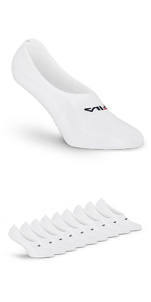 Fila Füßlinge "UNISEX GHOST SOCKS SILICONE HEEL INSIDE", (9 Paar), mit Logo günstig online kaufen