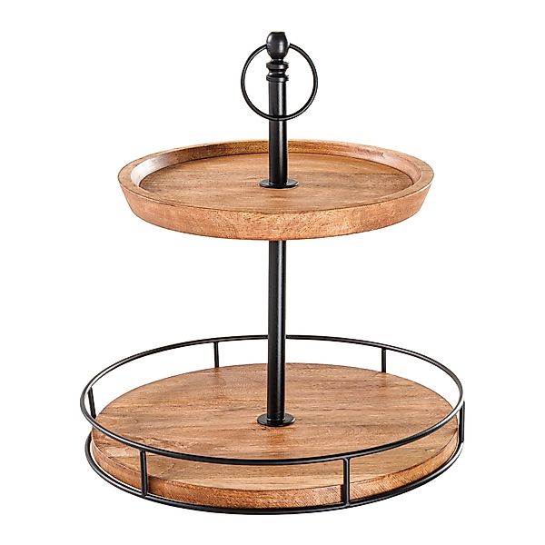 riess-ambiente Dekoetagere PURE NATURE Ø40cm natur günstig online kaufen