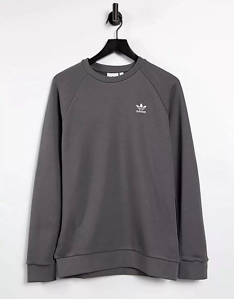 adidas Originals – adicolor – Boyfriend-Sweatshirt in Grey Five-Grau günstig online kaufen