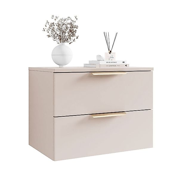 Lookway Nachttisch LINA 2S Kaschmir mit günstig online kaufen
