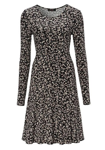 Aniston CASUAL Jerseykleid mit zartem Blumendruck günstig online kaufen