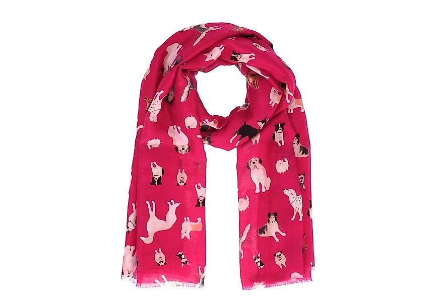 halsüberkopf Accessoires Modeschal Dogs, weicher Viskose-/Baumwoll-Mix günstig online kaufen