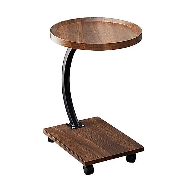 NUODWELL Beistelltisch Beistelltisch C-Form, Beweglicher Holz Couchtisch Kl günstig online kaufen