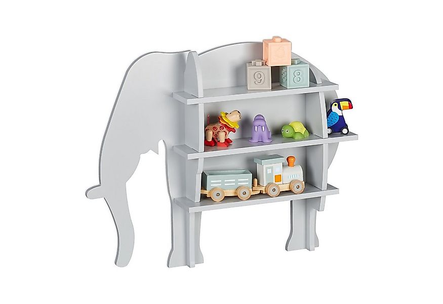 relaxdays Kinderregal Elefant günstig online kaufen