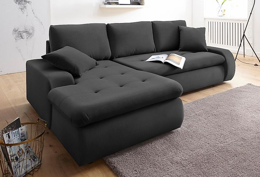 TRENDMANUFAKTUR Ecksofa »Indie II, tolle Detailverarbeitung, bequem und kom günstig online kaufen