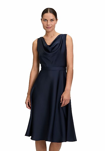 Vera Mont Cocktailkleid "Damen mit Wasserfallausschnitt" Nahttasche Form günstig online kaufen