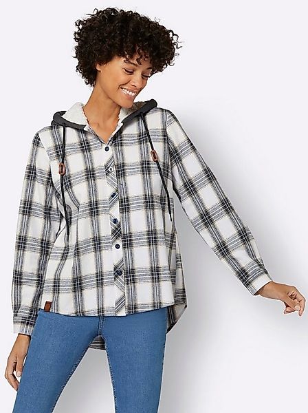 Witt Klassische Bluse Flanell-Bluse Langarm günstig online kaufen