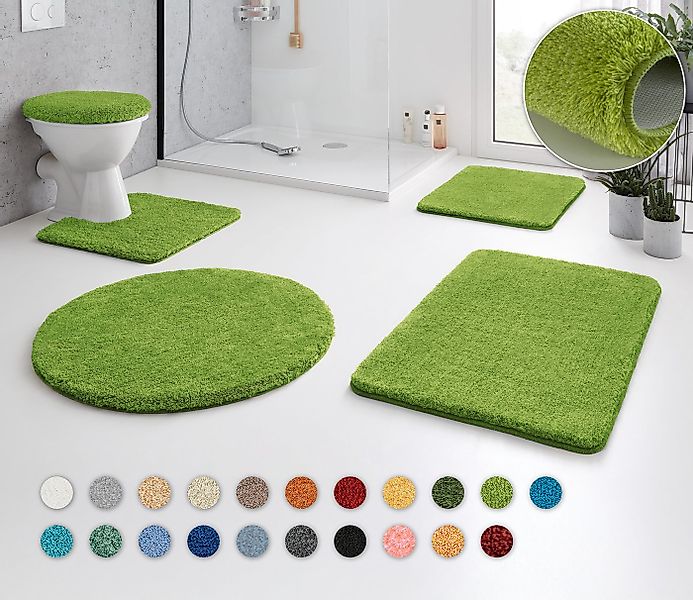 Kleine Wolke Badematte RELAX, Höhe 30 mm, rutschhemmend beschichtet, fußbod günstig online kaufen