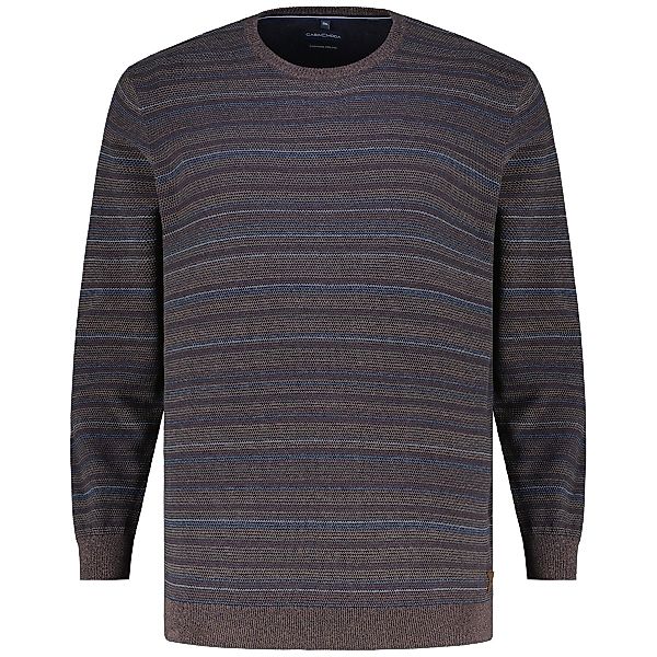 CASA MODA Pullover aus Baumwolle Farbe braun Größe: 6XL günstig online kaufen