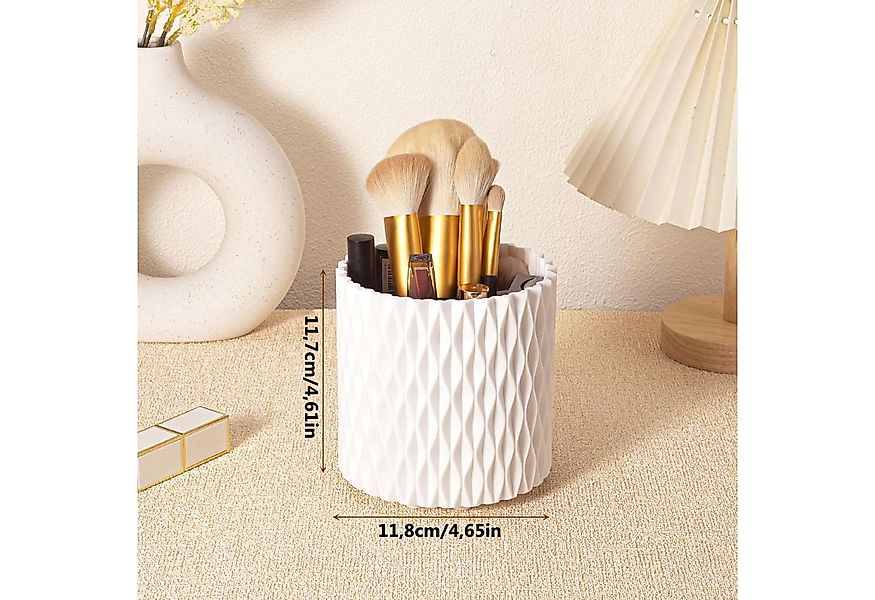 Auledio Make-Up Organizer 360° drehbare Schminktisch und Badorganizer, Skin günstig online kaufen