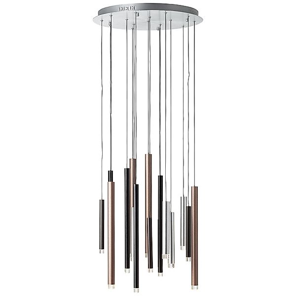 Brilliant Pendelleuchte Cembalo, LED fest integriert, günstig online kaufen