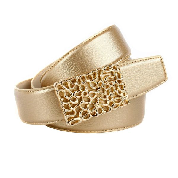 Anthoni Crown Ledergürtel mit glänzender, filigraner, günstig online kaufen
