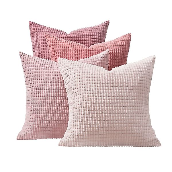 Topfinel Kissenbezug Dekokissenbezug 4er Set 40x40cm günstig online kaufen