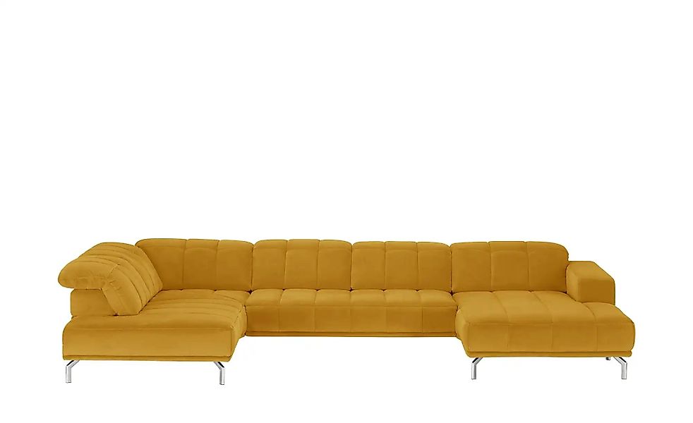 Lounge Collection Wohnlandschaft  Sarina ¦ gelb ¦ Maße (cm): H: 75 Polsterm günstig online kaufen