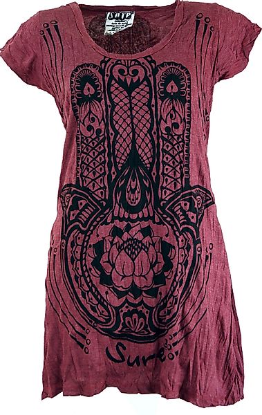 Guru-Shop T-Shirt Sure Long Shirt, Minikleid günstig online kaufen