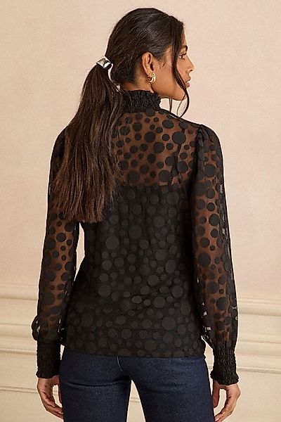 Love & Roses Langarmbluse Love & Roses Jersey-Oberteil mit Punkten, Regular günstig online kaufen