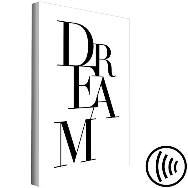 Leinwandbild Black Dream (1 Part) Vertical XXL günstig online kaufen