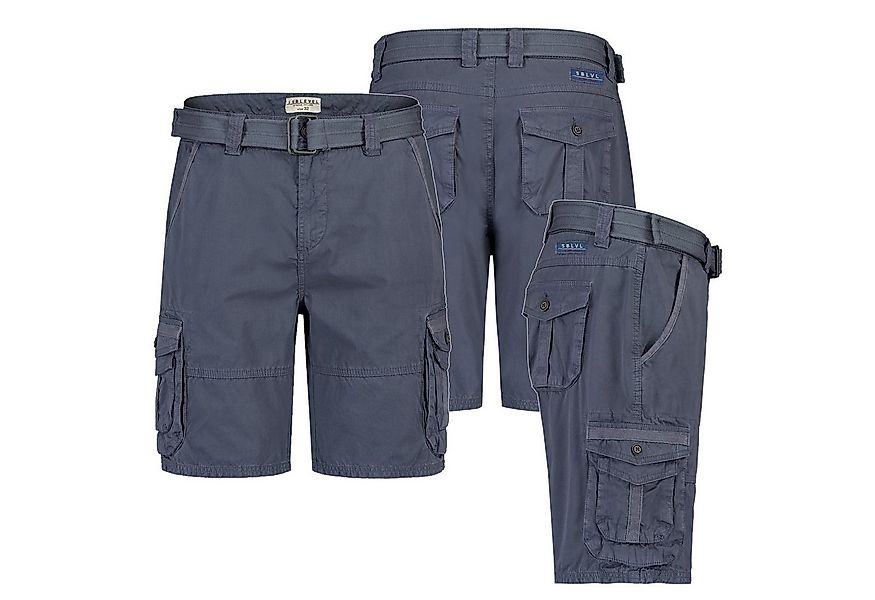 SUBLEVEL Cargoshorts Herren Cargo Shorts kurze Hose Bermuda Knielang Short günstig online kaufen