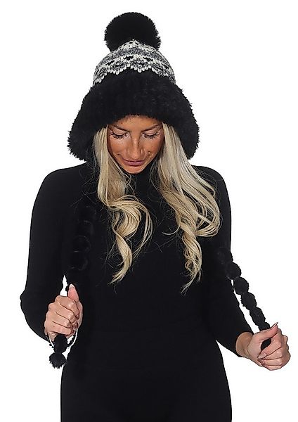 simaranda Strickmütze Damen Mütze 505 Schwarz günstig online kaufen