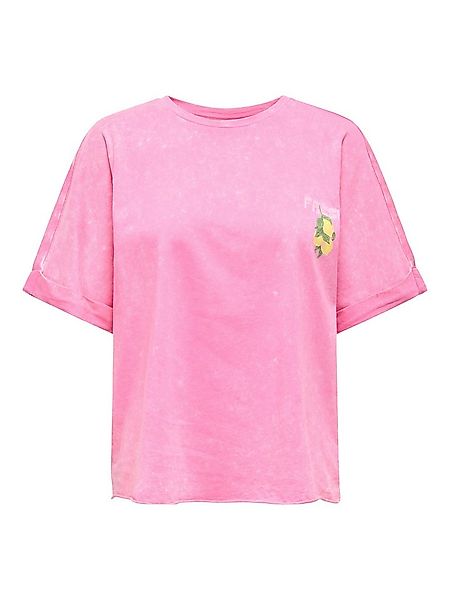 ONLY Kurzarmshirt ONLMINNA LIFE S/S PRINT TOP CS JRS mit Print auf der Vord günstig online kaufen