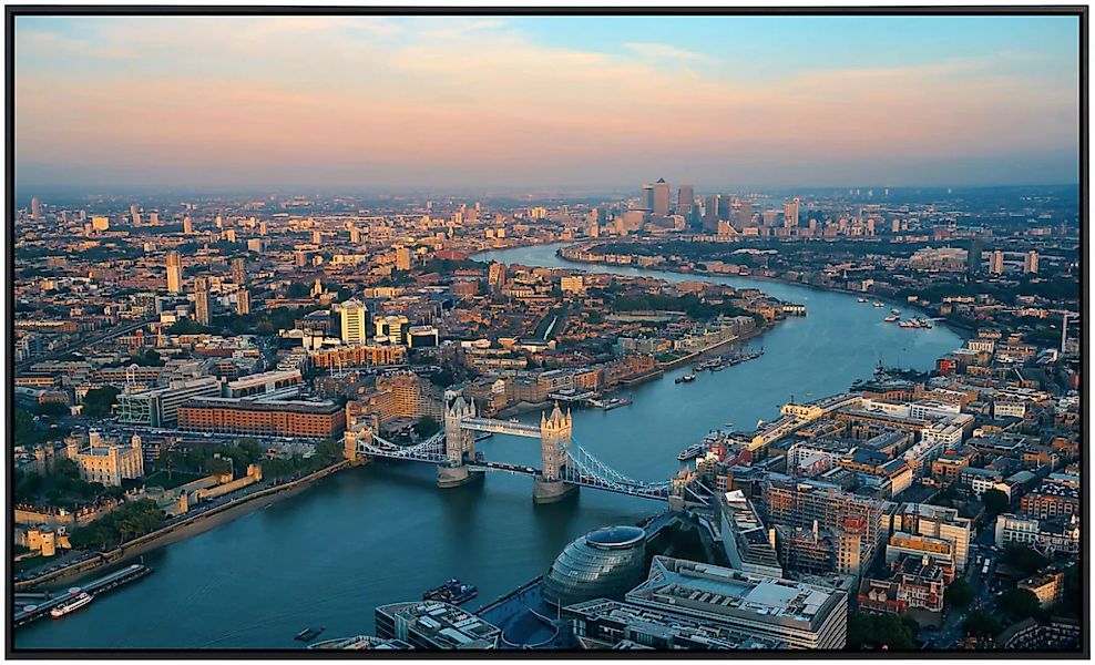 Papermoon Infrarotheizung »Skyline von London«, sehr angenehme Strahlungswä günstig online kaufen