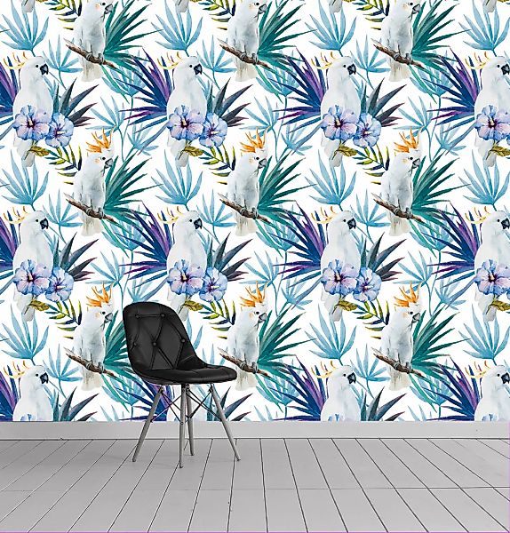 queence Vinyltapete »Art«, floral-geblümt-gemustert-Motiv, 90x250cm, selbst günstig online kaufen