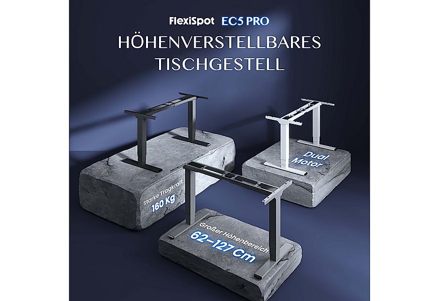 FLEXISPOT Schreibtisch Elektrisch höhenverstellbares Tischgestell (EC5 Seri günstig online kaufen