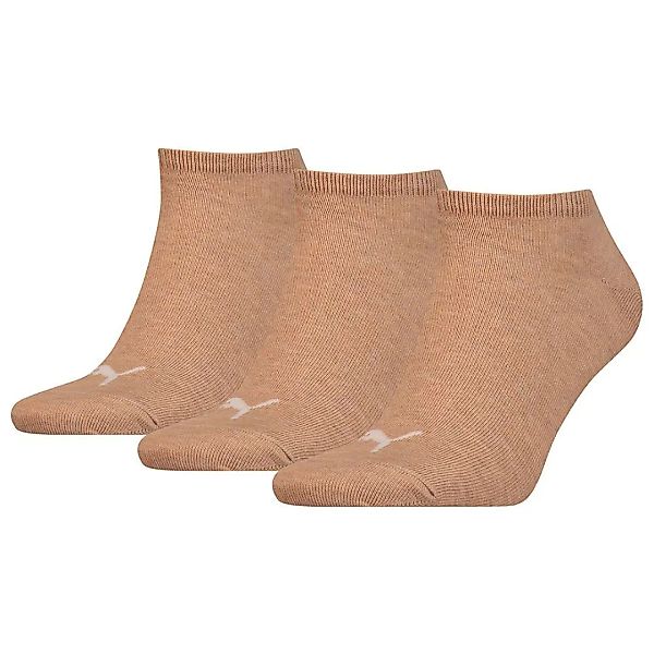 Puma Sneaker Plain Socken 3 Paare EU 47-49 Beige Melange günstig online kaufen
