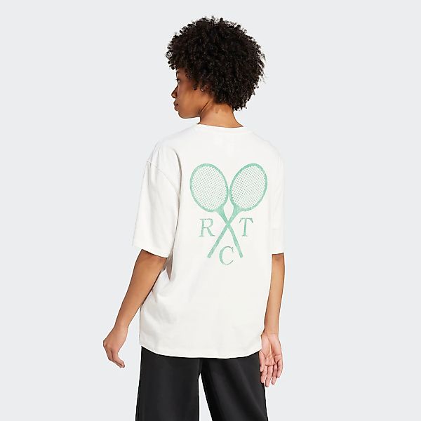 adidas Originals T-Shirt "RETRO TENNIS BOYFRIEND" sportlicher Stil, lockere günstig online kaufen
