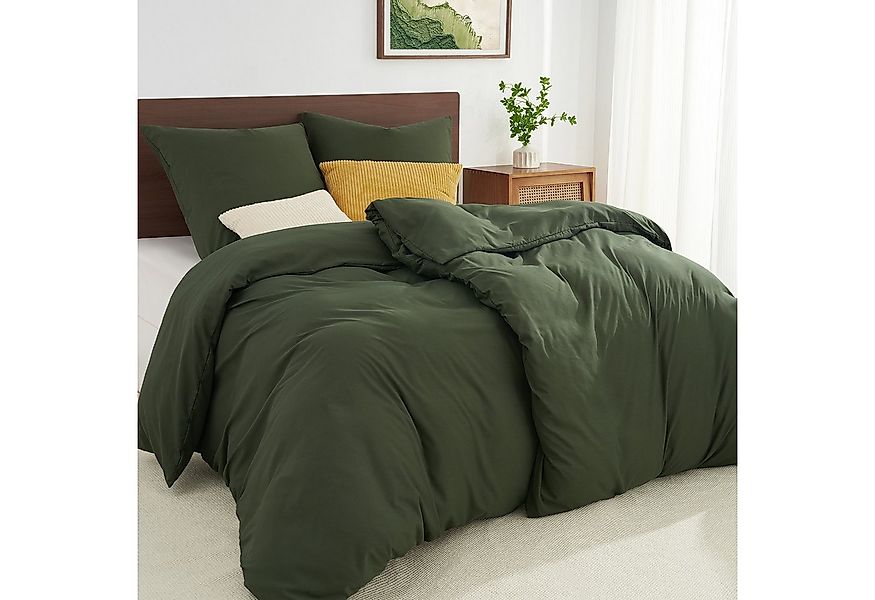 Topfinel Bettwäsche 135x200cm, Seersucker Bettwäsche-Sets, bügelfrei, aller günstig online kaufen