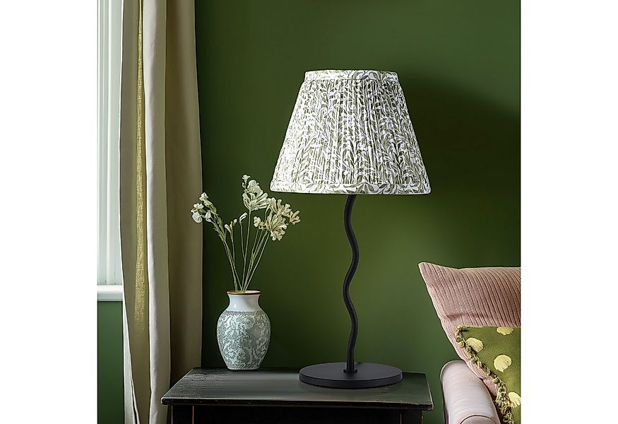 STANBOW Tischleuchte Nachttischlampe S-förmige Tischlampe aus Eisen, schwar günstig online kaufen