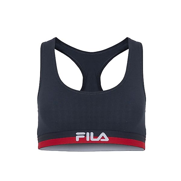 Fila mit elastischem Unterbrustband mit Logoschriftzug günstig online kaufen