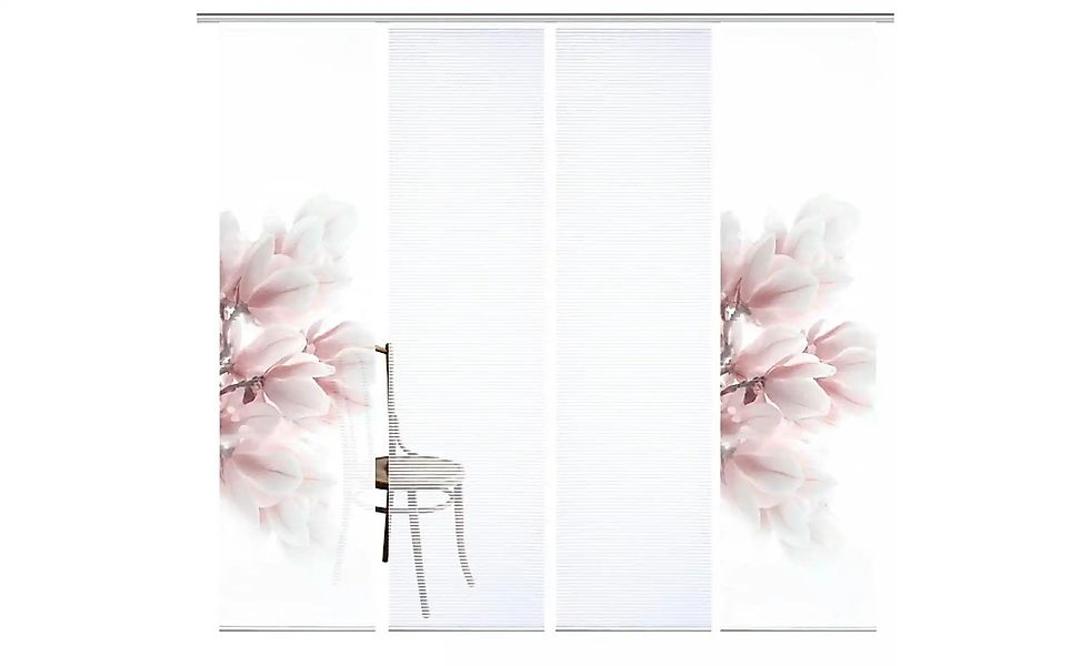 HOME in green Schiebegardine »SIGNUM« Paneelwagen 4 Stk. tlg. SET DIGITALDR günstig online kaufen