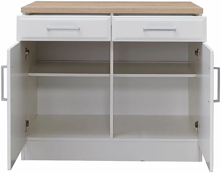 KOCHSTATION "KS-Stockholm" hochwertige MDF-Fronten günstig online kaufen