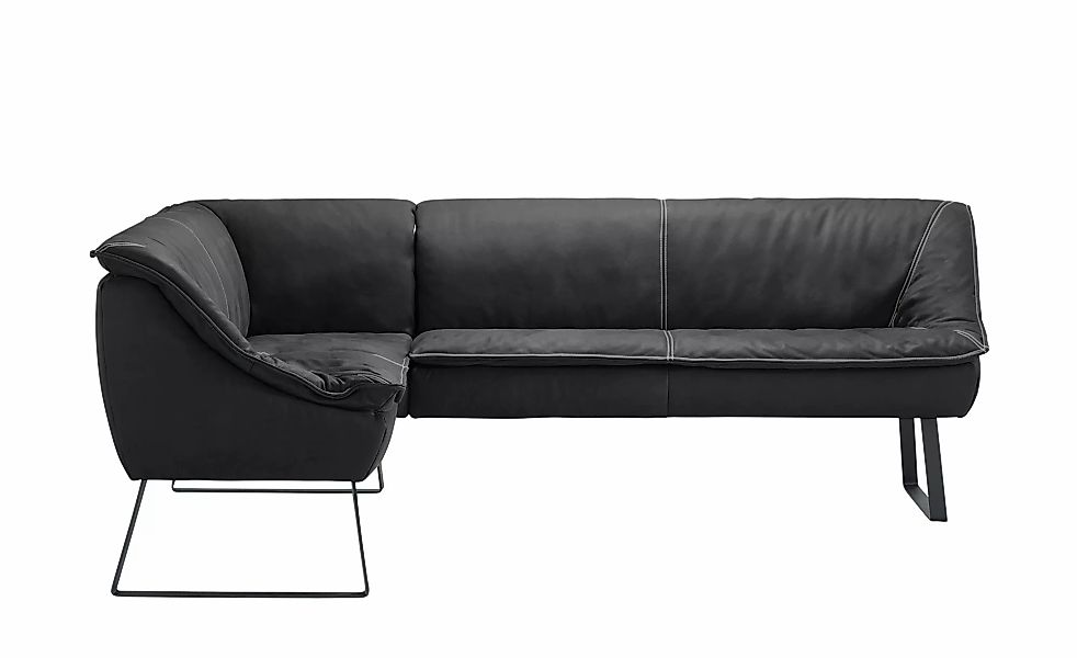 KOINOR Eckbank  Leder Alino ¦ grau ¦ Maße (cm): H: 89 Bänke > Eckbänke - Hö günstig online kaufen