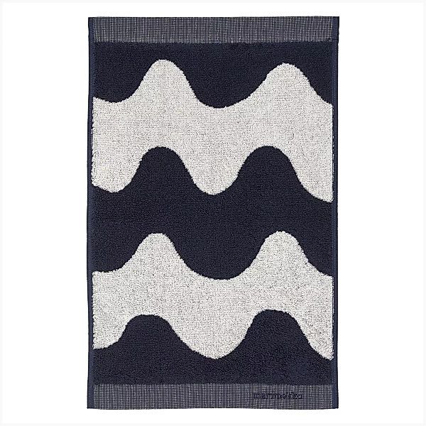 Badetuch Lokki textil blau / 30 x 50 cm - Marimekko - Blau günstig online kaufen
